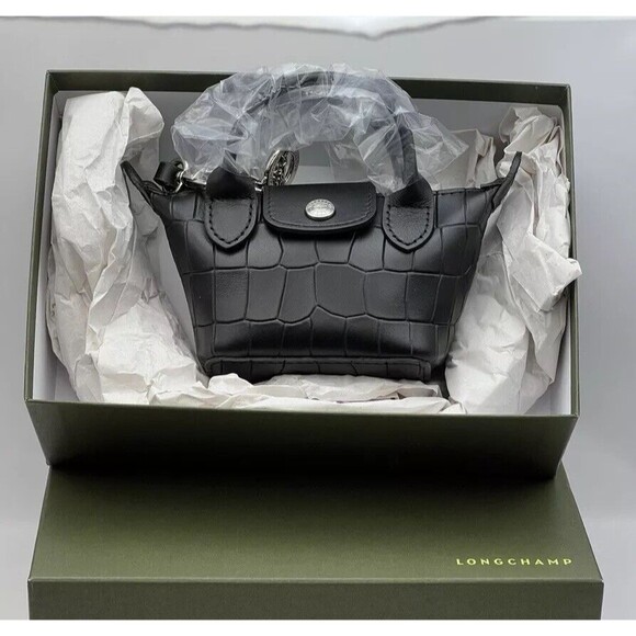 Longchamp Black Mini Bag - Picture 2 of 10
